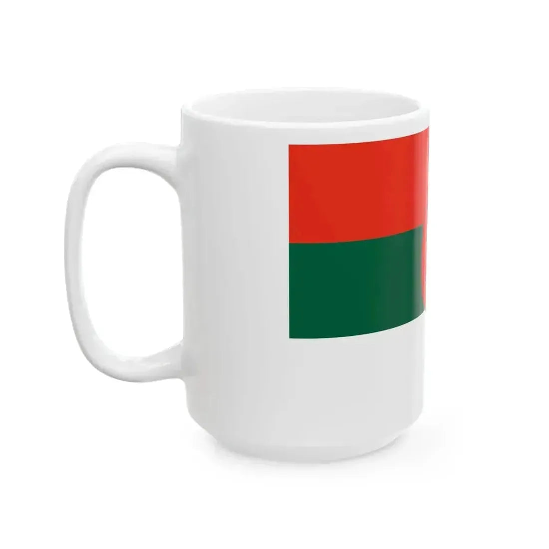DEU Augsburg Flag (Germany) White Coffee Mug - Go Mug Yourself