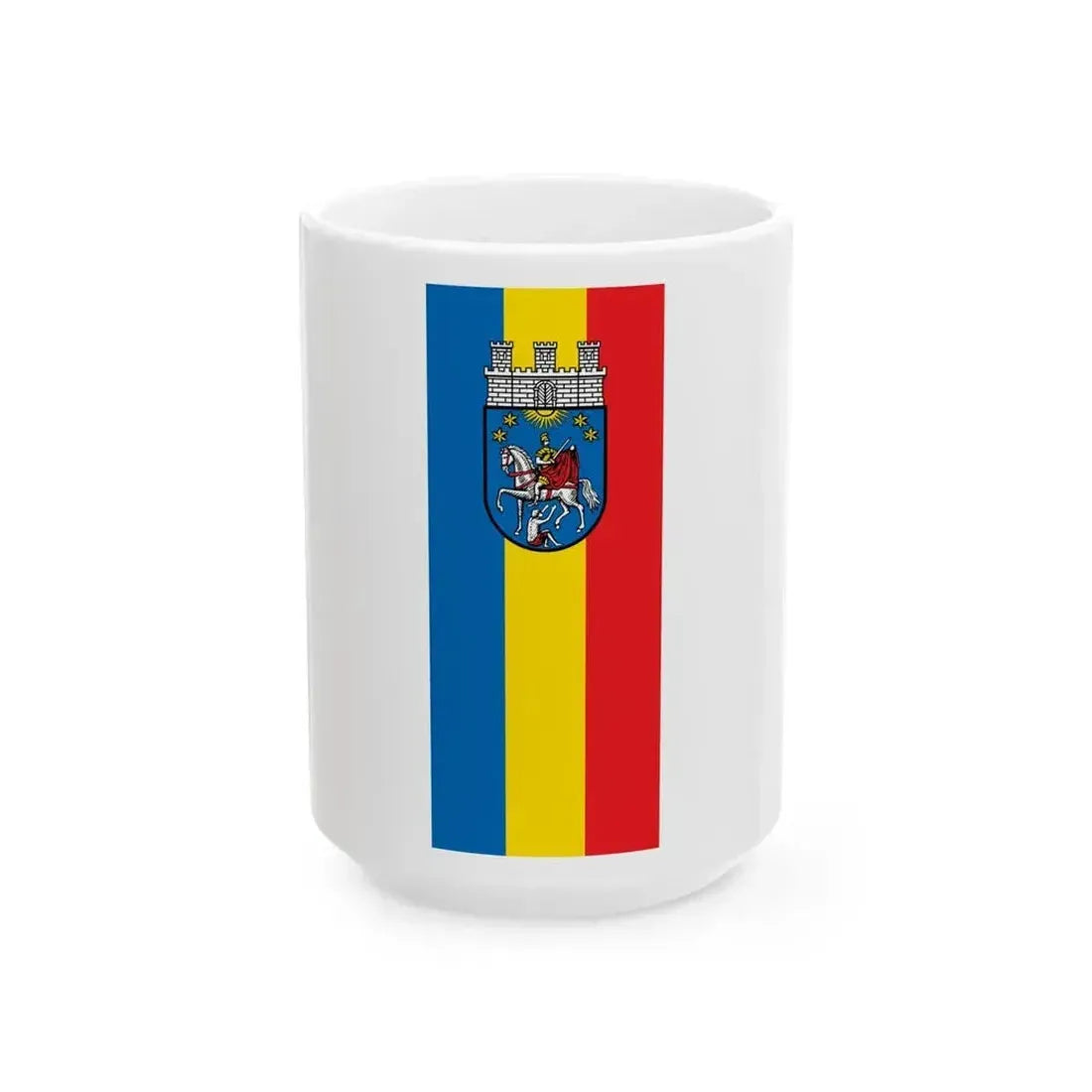 DEU Bad Ems Banner (Germany) White Coffee Mug 15oz - Go Mug Yourself