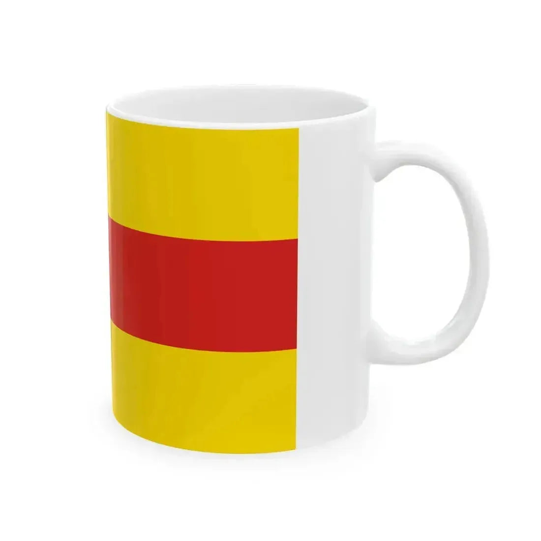 DEU Baden-Baden Flag (Germany) White Coffee Mug - Go Mug Yourself