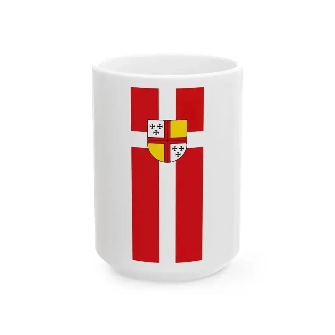 DEU Balduinstein Banner (Germany) White Coffee Mug 15oz - Go Mug Yourself