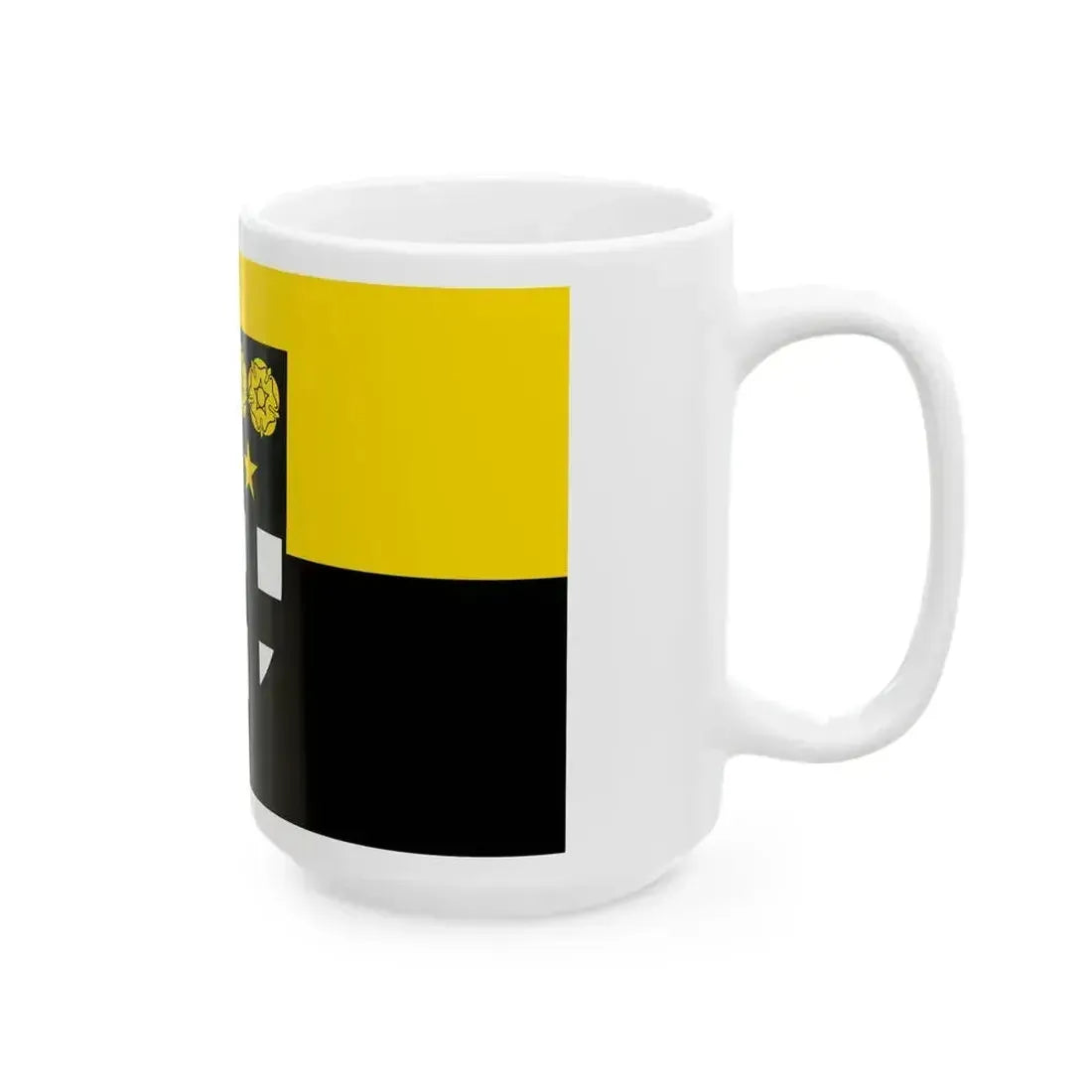 DEU Beckingen Flag (Germany) White Coffee Mug - Go Mug Yourself