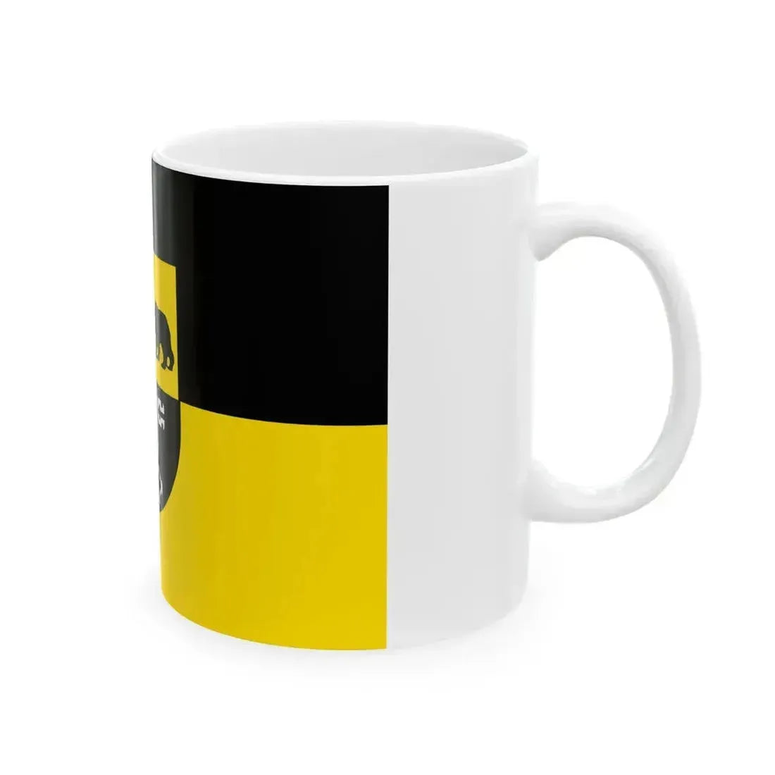 DEU Bernkastel-Kues Flag (Germany) White Coffee Mug - Go Mug Yourself