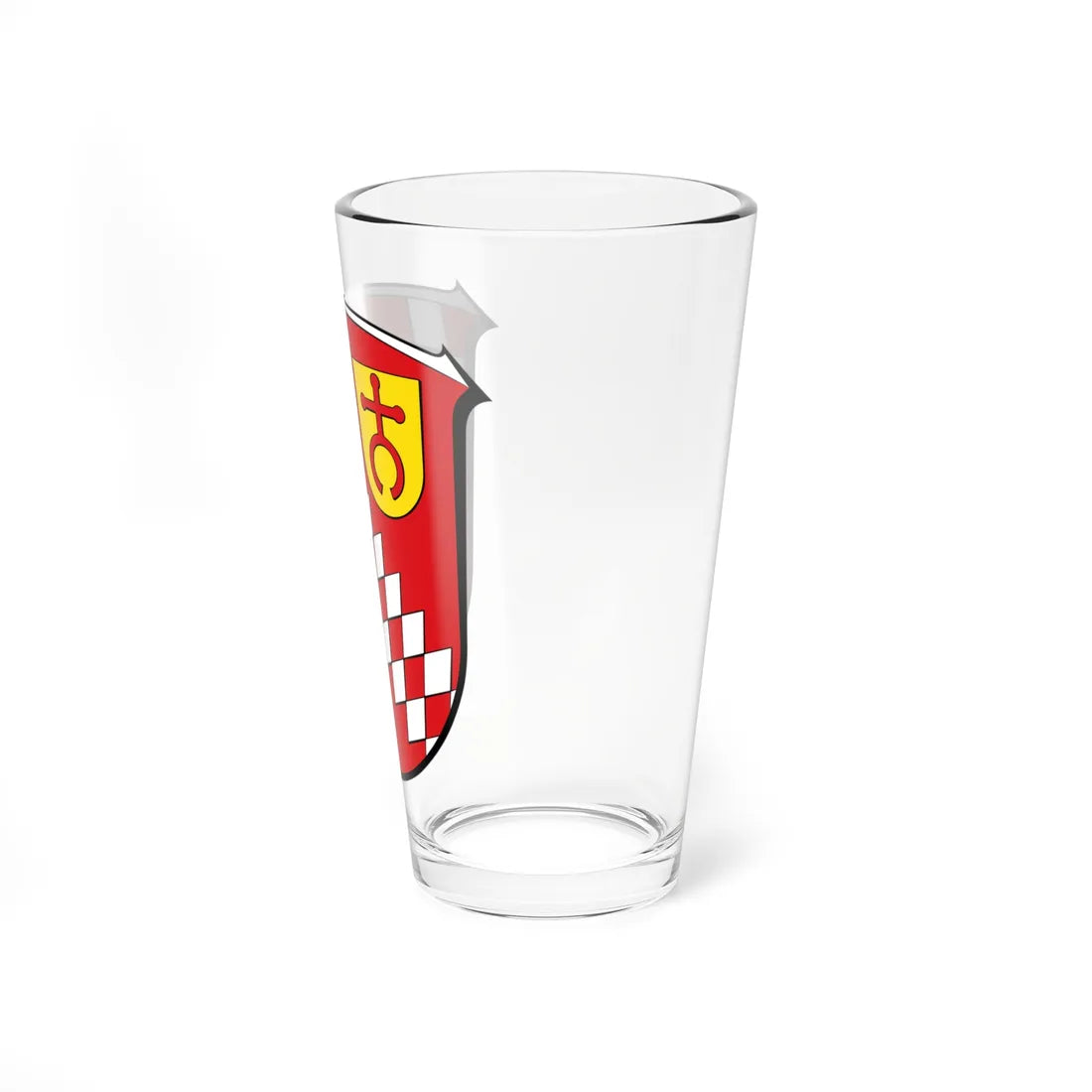 DEU Bickenbach Bergstraße COA (Germany) (Coat of Arms) Pint Glass 16oz - Go Mug Yourself