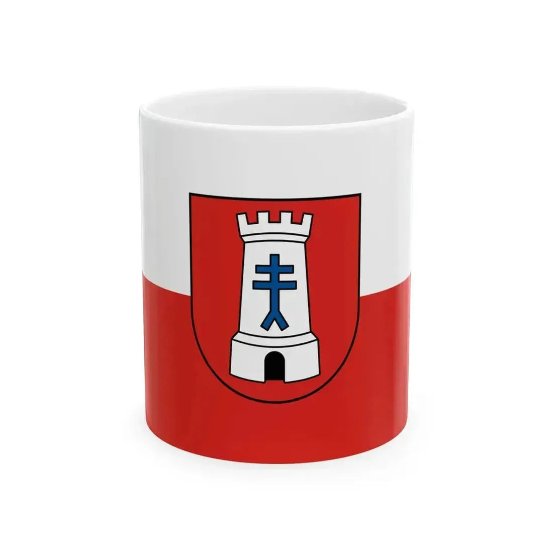DEU Bietigheim-Bissingen Flag (Germany) White Coffee Mug 11oz - Go Mug Yourself