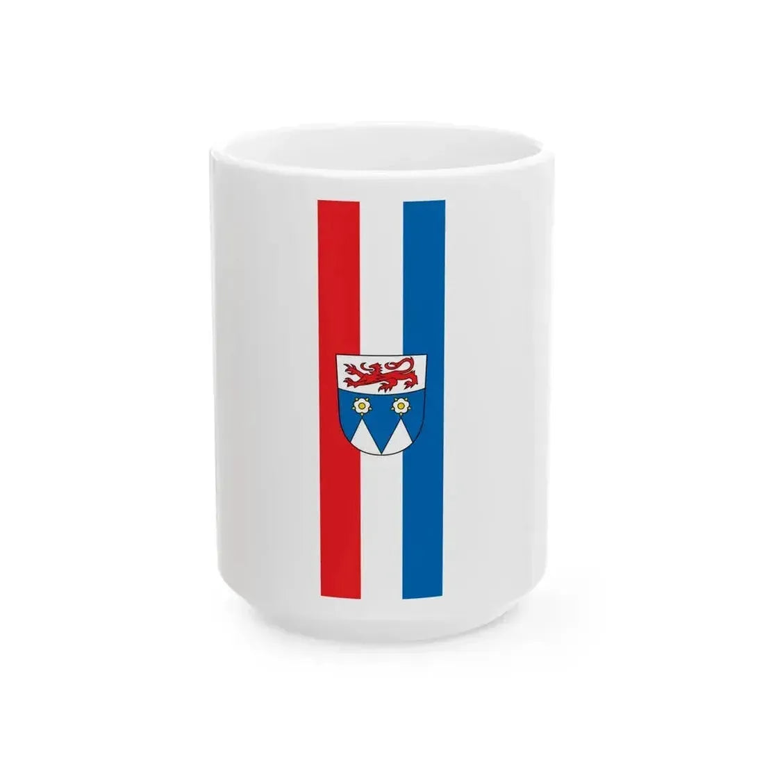 DEU Bubesheim Banner (Germany) White Coffee Mug 15oz - Go Mug Yourself