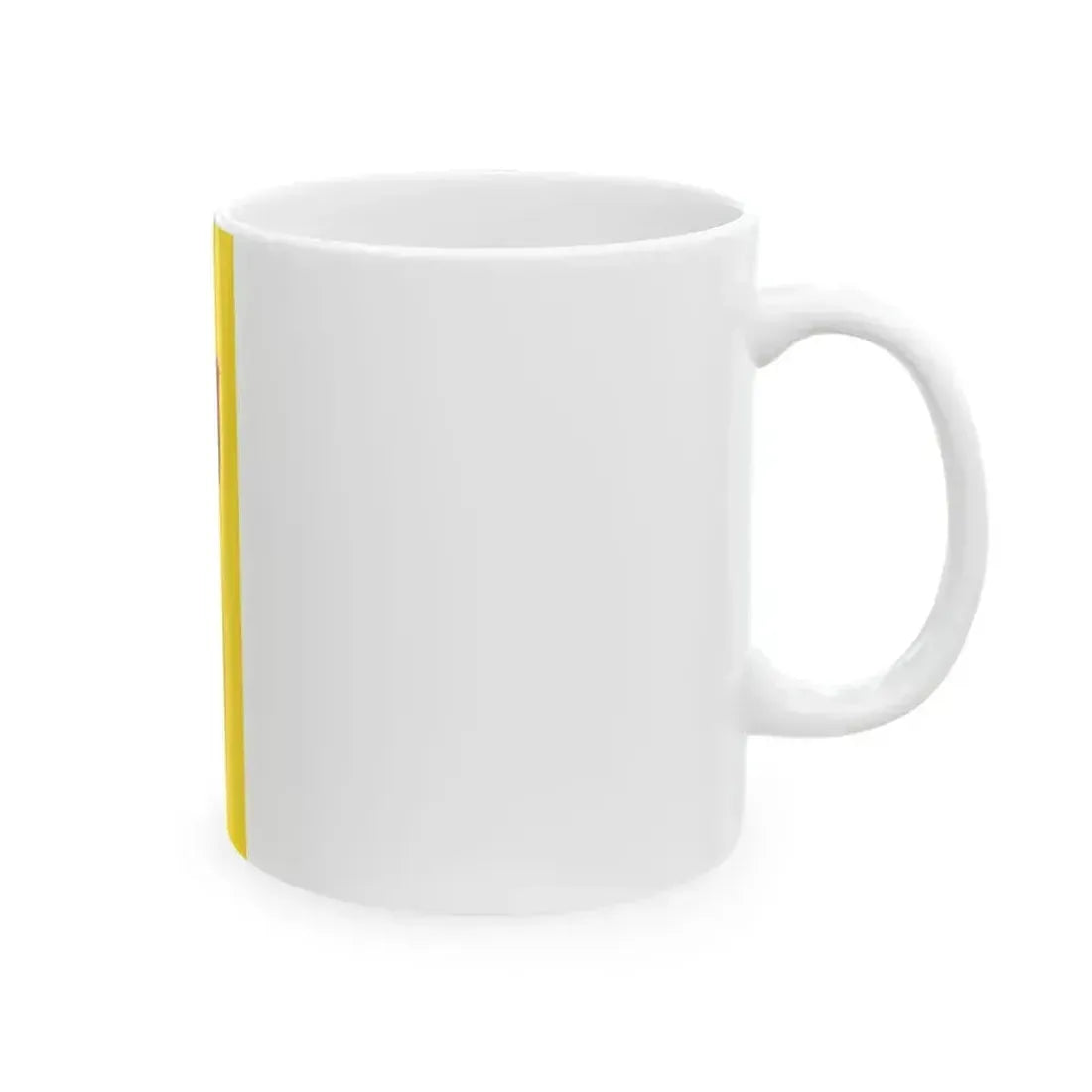 DEU Burgholzhausen Friedrichsdorf Banner (Germany) White Coffee Mug - Go Mug Yourself