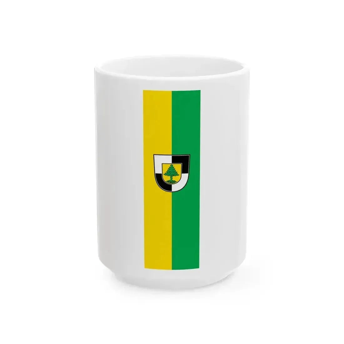 DEU Burgthann Banner (Germany) White Coffee Mug 15oz - Go Mug Yourself