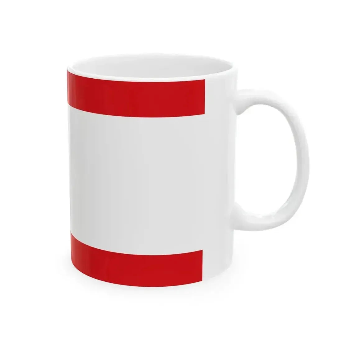 DEU Charlottenburg district Flag (Germany) White Coffee Mug - Go Mug Yourself