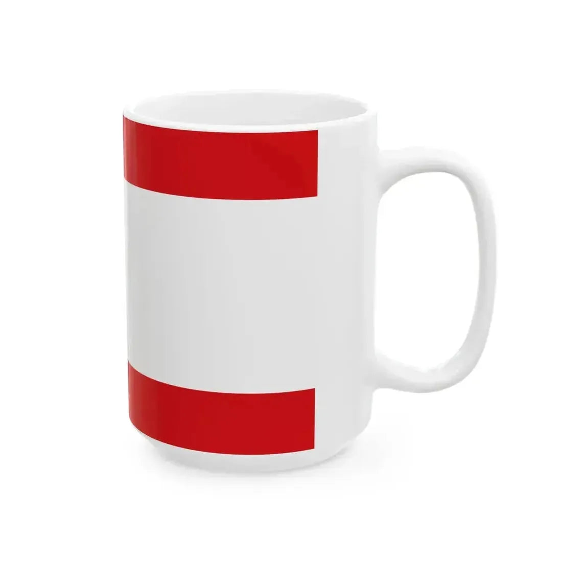 DEU Charlottenburg district Flag (Germany) White Coffee Mug - Go Mug Yourself