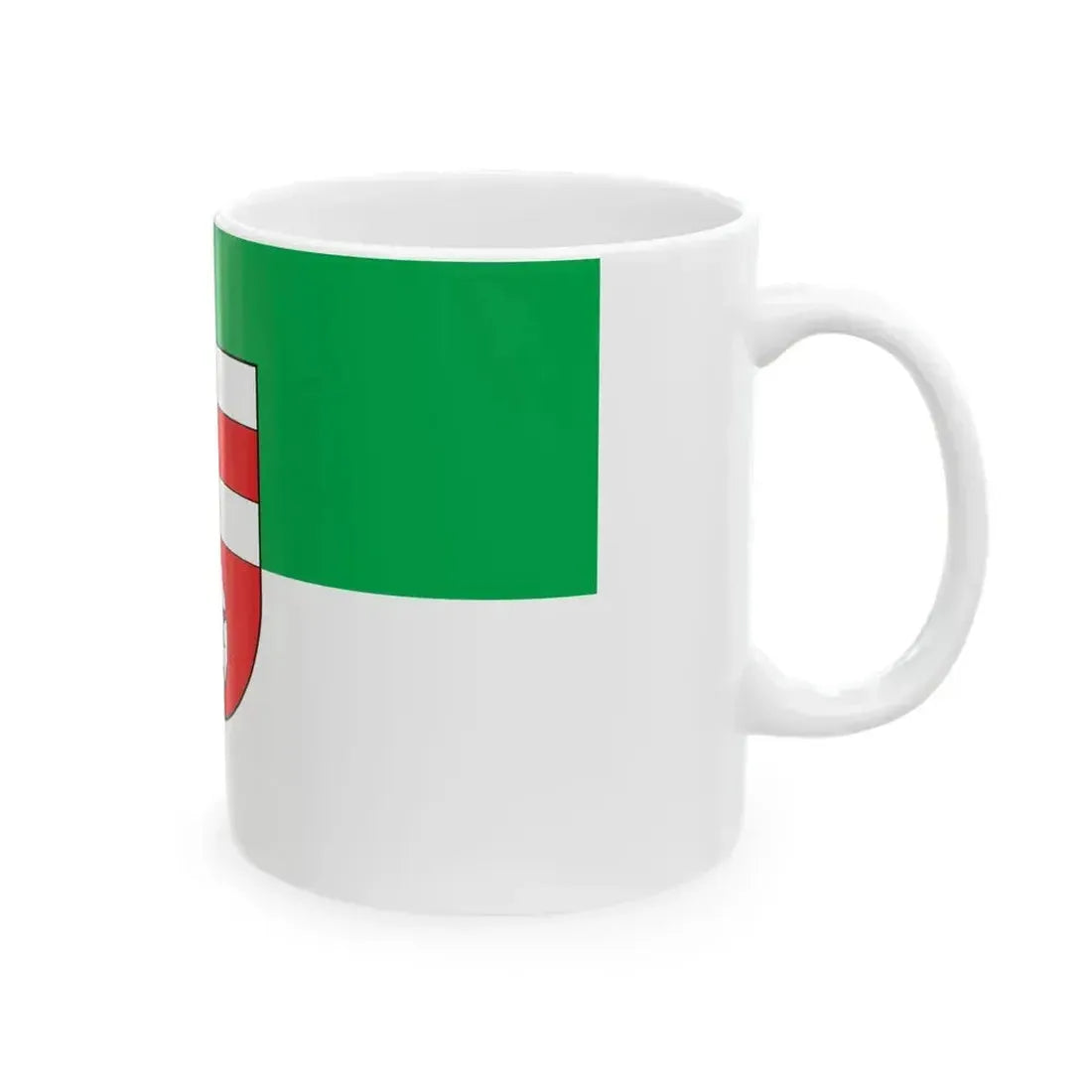 DEU Dieblich Flag (Germany) White Coffee Mug - Go Mug Yourself