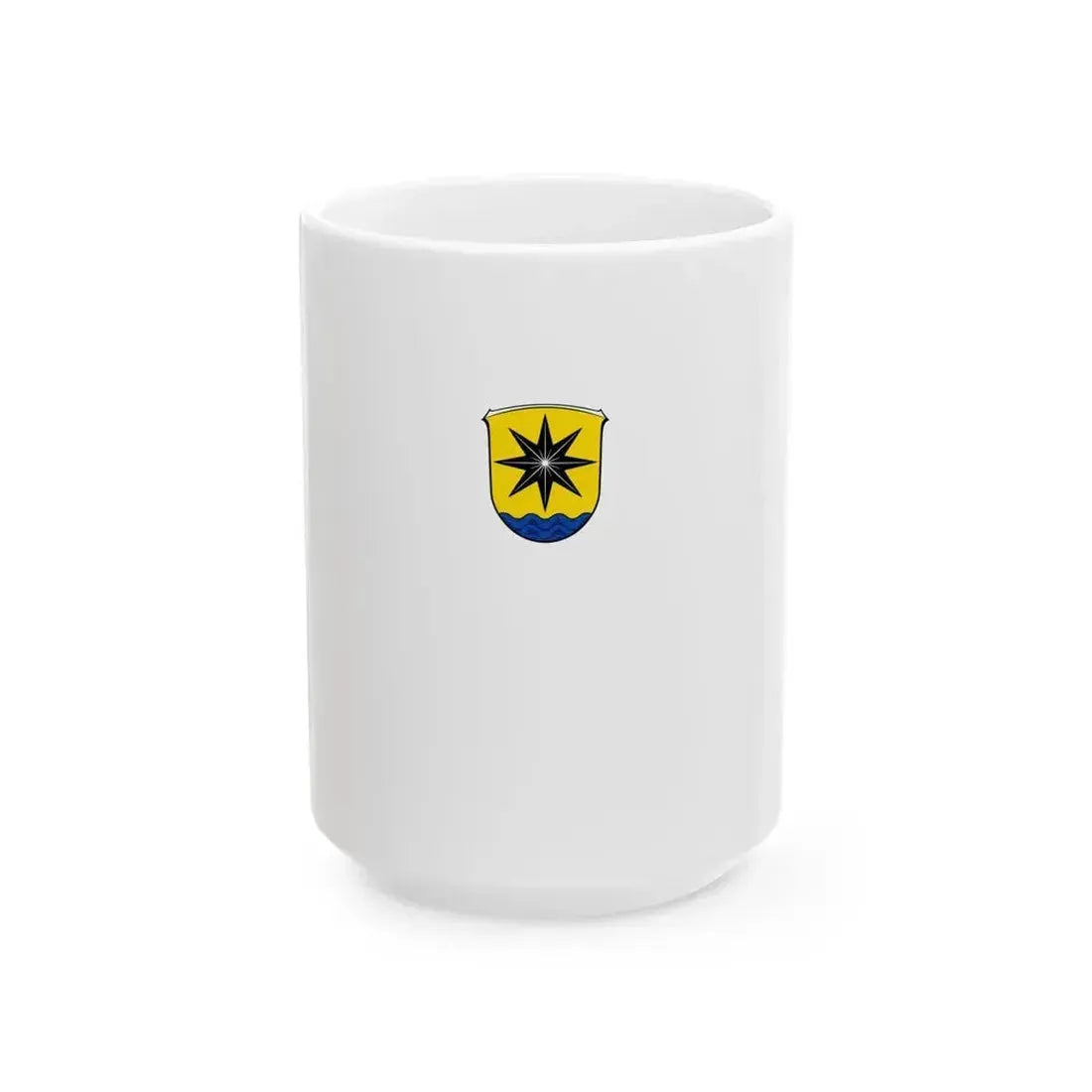 DEU Edertal Banner (Germany) White Coffee Mug 15oz - Go Mug Yourself