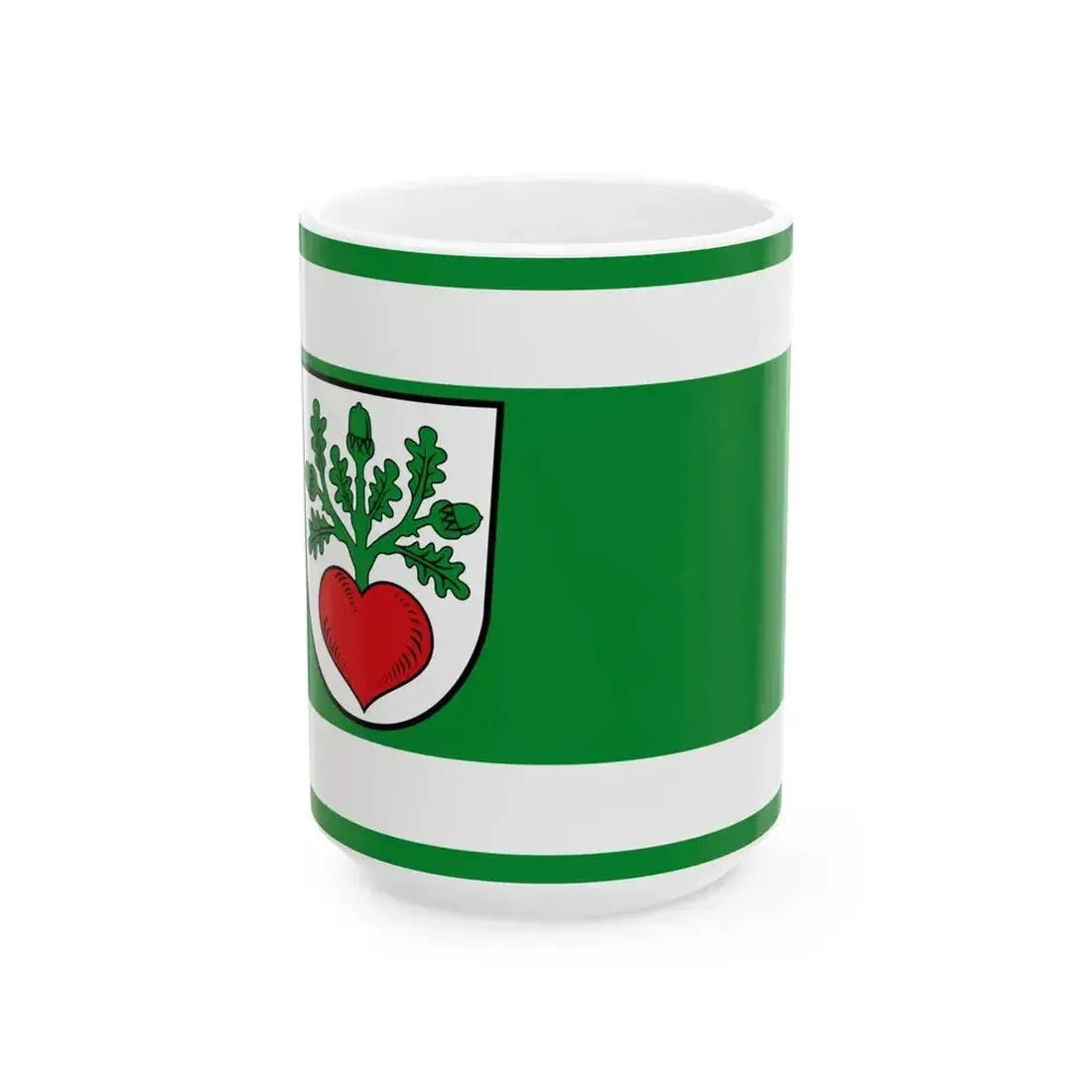 DEU Egelsbach Flag (Germany) White Coffee Mug 15oz - Go Mug Yourself