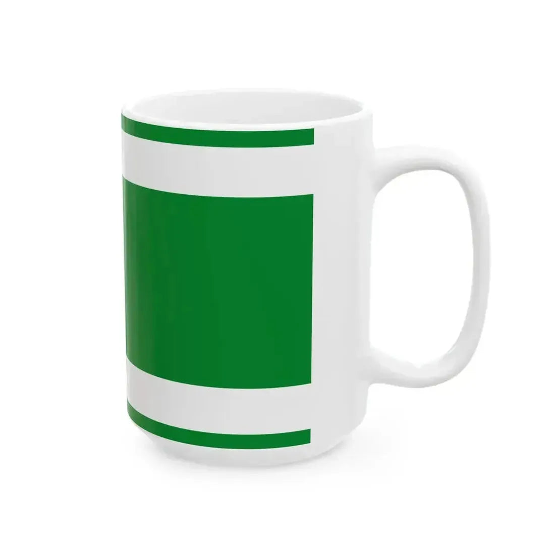 DEU Egelsbach Flag (Germany) White Coffee Mug - Go Mug Yourself