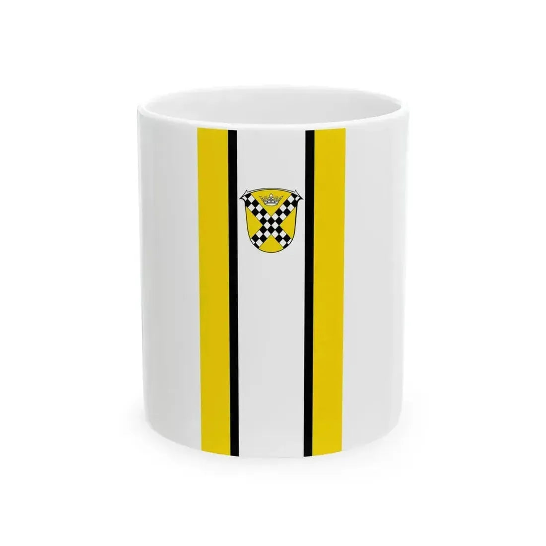 DEU Elbtal Banner (Germany) White Coffee Mug 11oz - Go Mug Yourself
