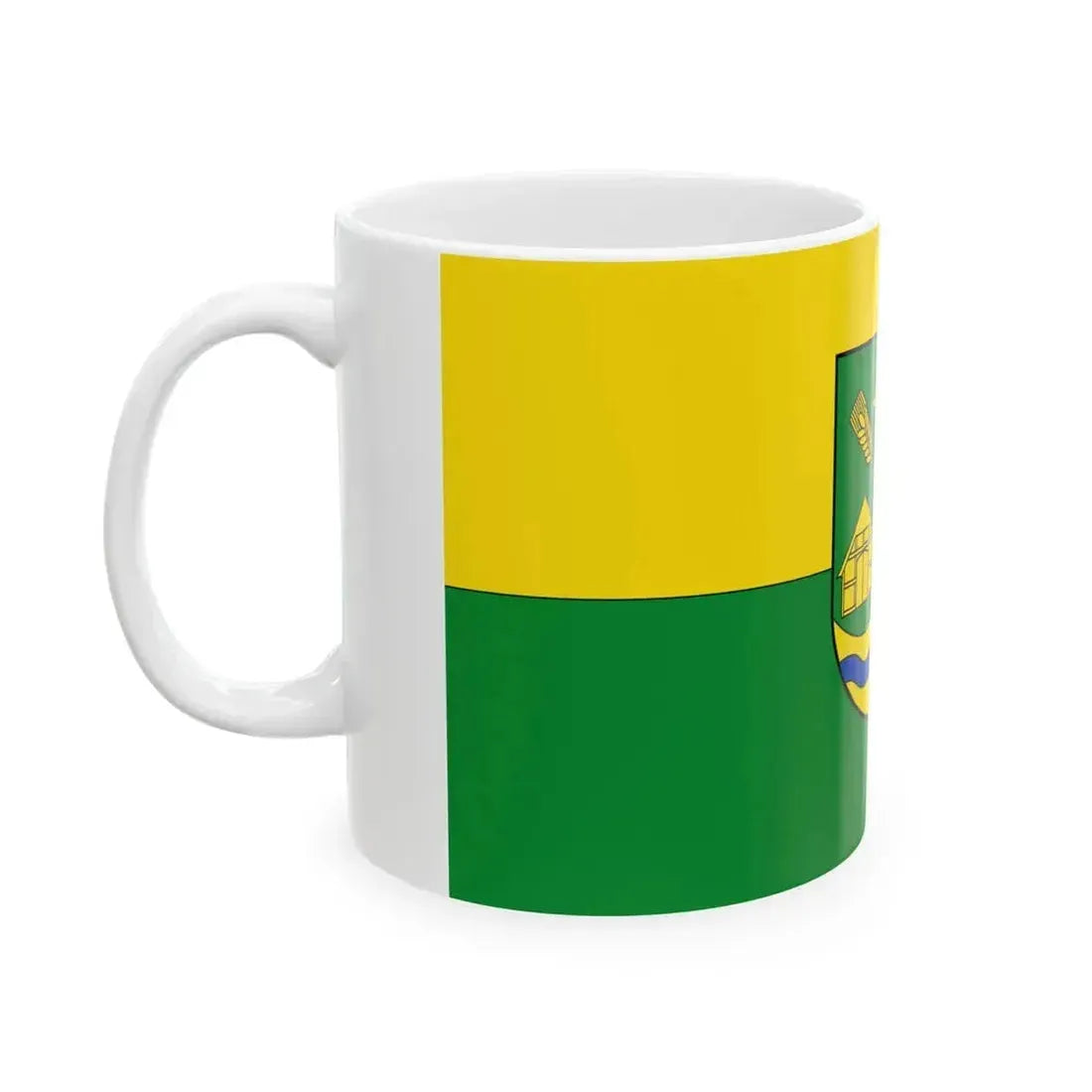 DEU Emtinghausen Flag (Germany) White Coffee Mug - Go Mug Yourself
