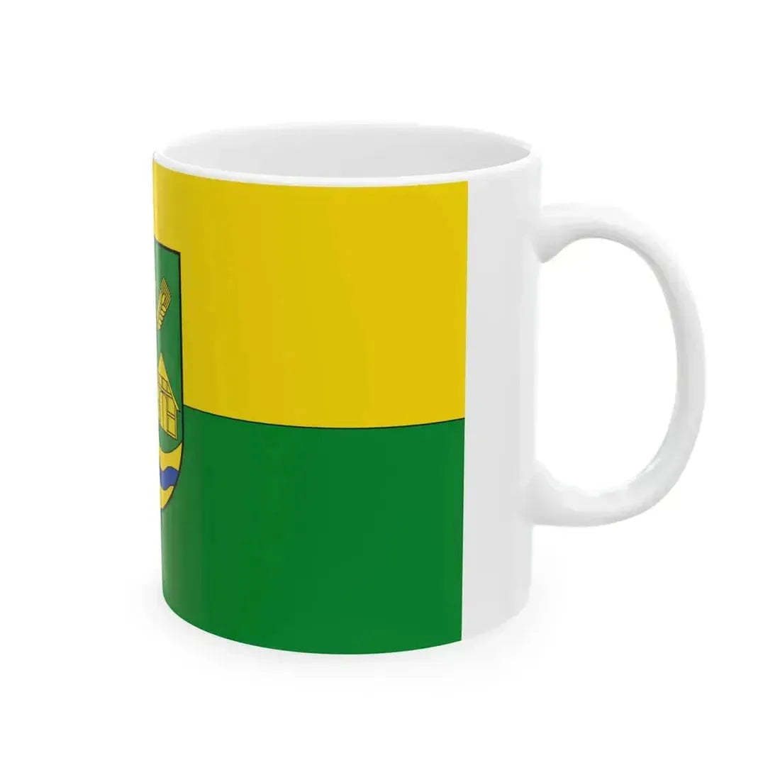 DEU Emtinghausen Flag (Germany) White Coffee Mug - Go Mug Yourself