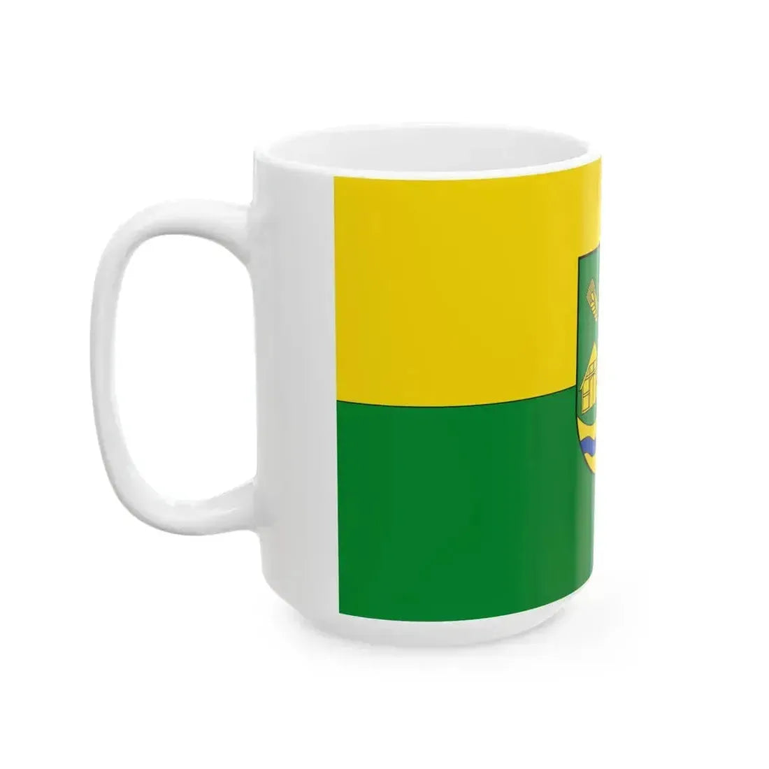 DEU Emtinghausen Flag (Germany) White Coffee Mug - Go Mug Yourself