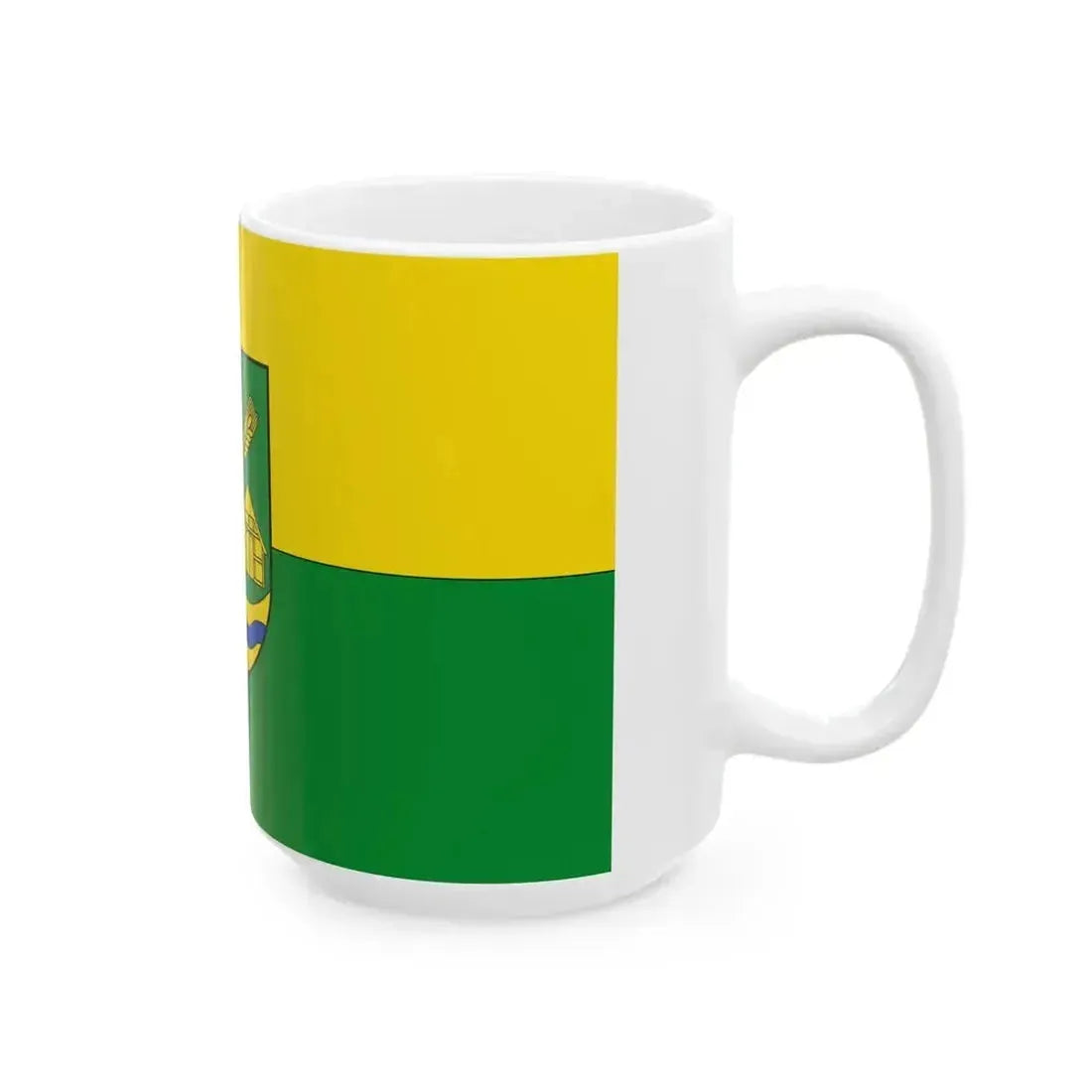 DEU Emtinghausen Flag (Germany) White Coffee Mug - Go Mug Yourself