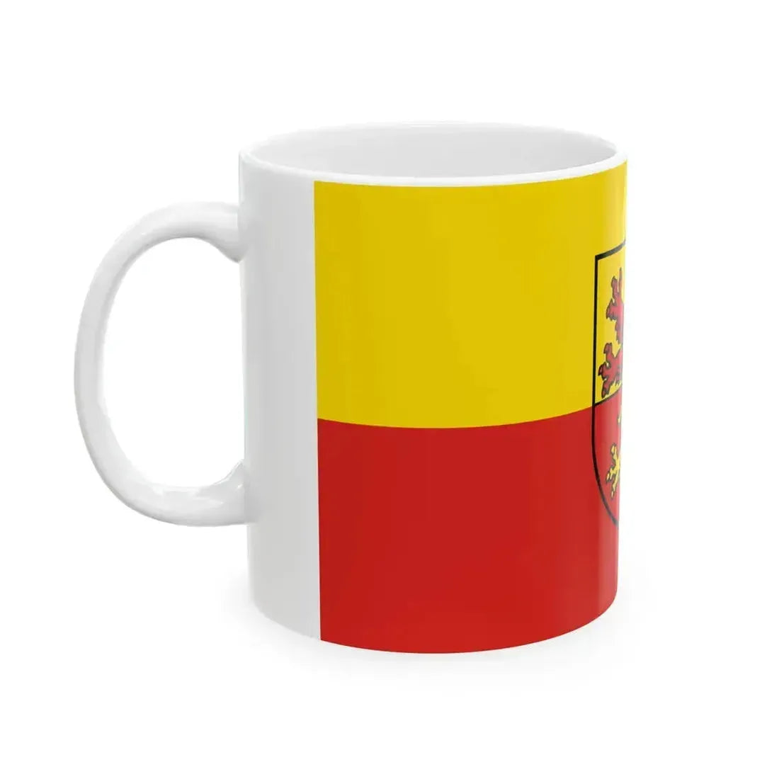 DEU Erbach Flag (Germany) White Coffee Mug - Go Mug Yourself
