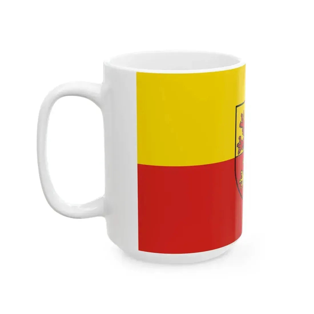 DEU Erbach Flag (Germany) White Coffee Mug - Go Mug Yourself
