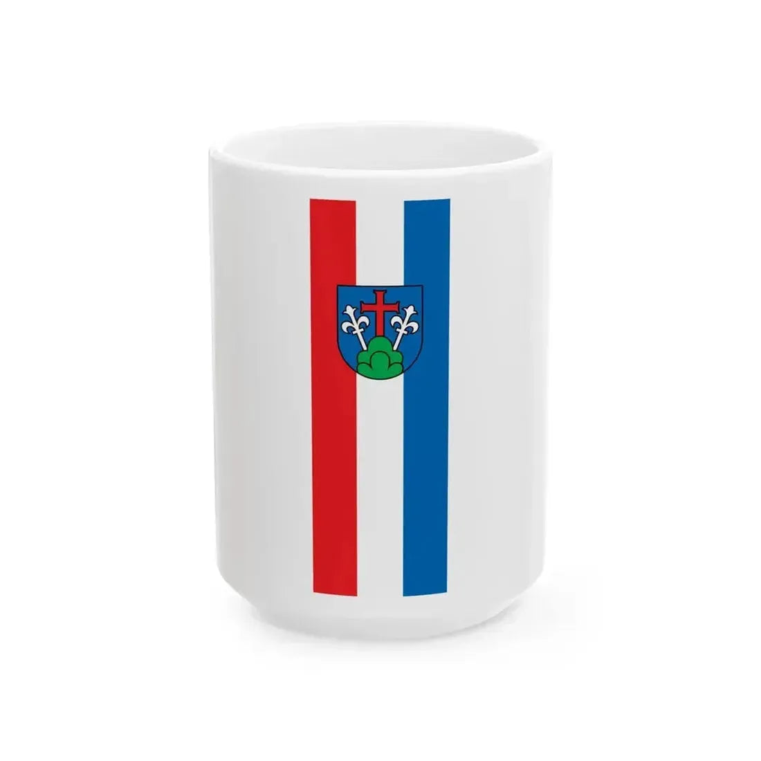 DEU Friedberg Banner COA (Germany) White Coffee Mug 15oz - Go Mug Yourself