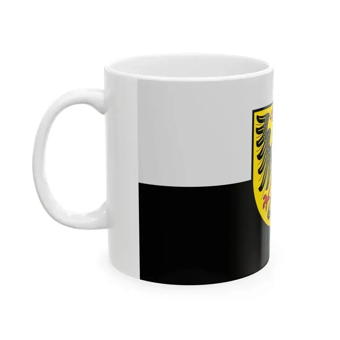 DEU Friedberg Hessen Flag (Germany) White Coffee Mug - Go Mug Yourself