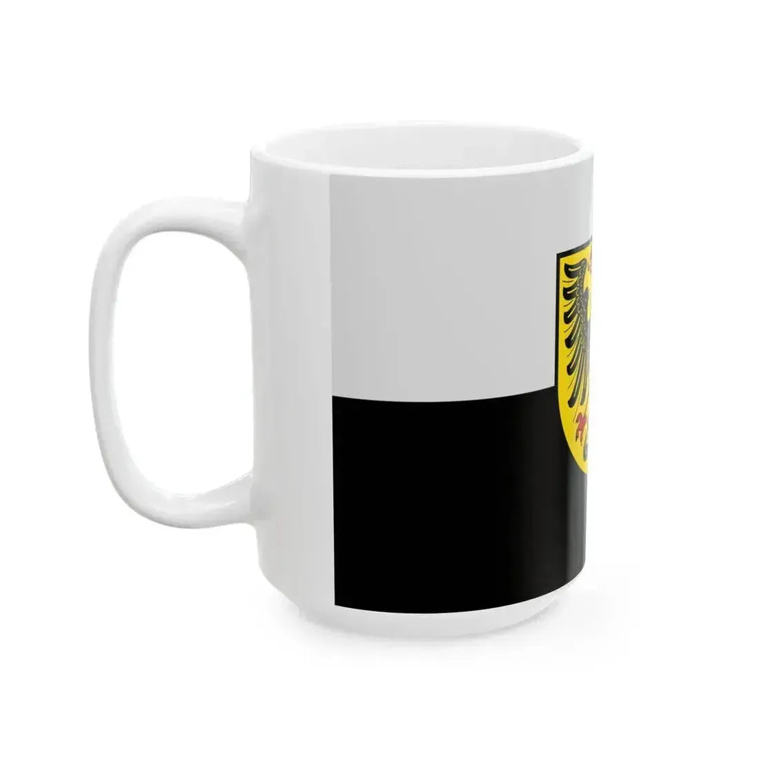 DEU Friedberg Hessen Flag (Germany) White Coffee Mug - Go Mug Yourself
