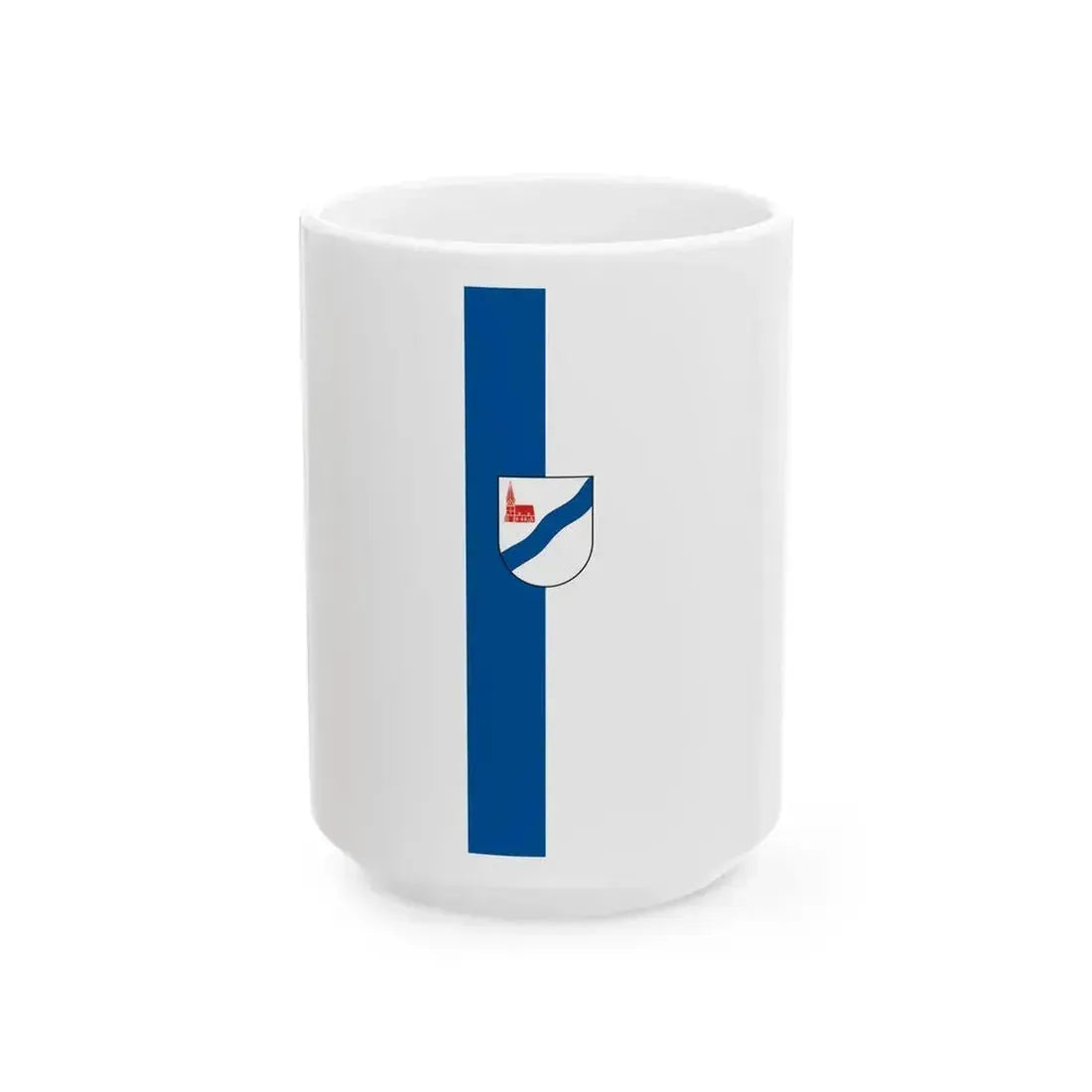 DEU Gingen an der Fils Banner (Germany) White Coffee Mug 15oz - Go Mug Yourself