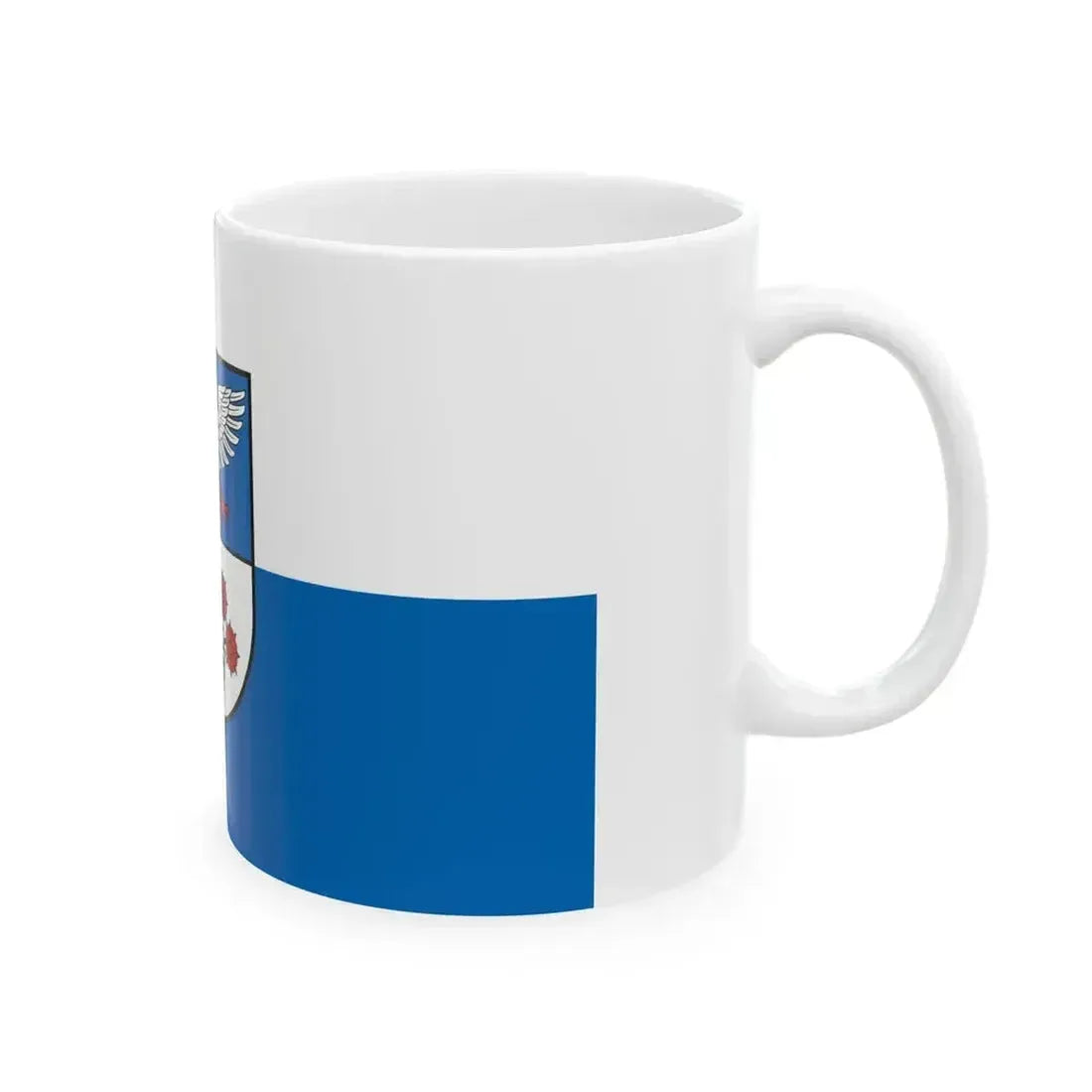 DEU Guntersblum Flag (Germany) White Coffee Mug - Go Mug Yourself