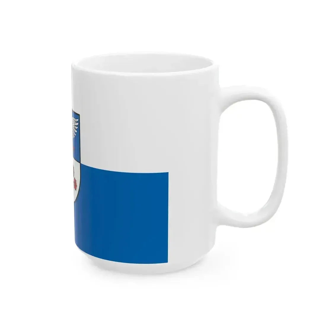 DEU Guntersblum Flag (Germany) White Coffee Mug - Go Mug Yourself