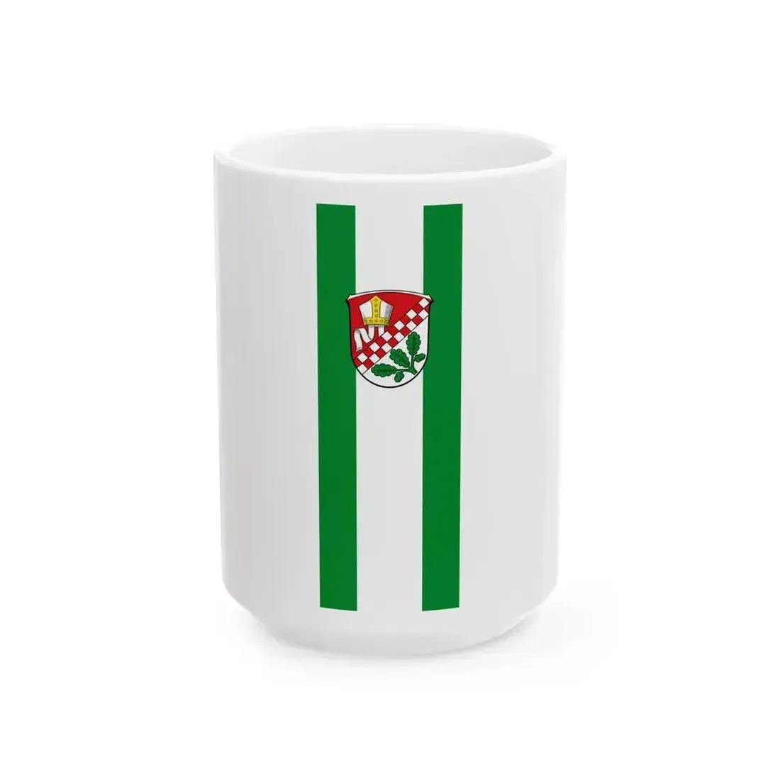 DEU Haina Kloster Banner (Germany) White Coffee Mug 15oz - Go Mug Yourself