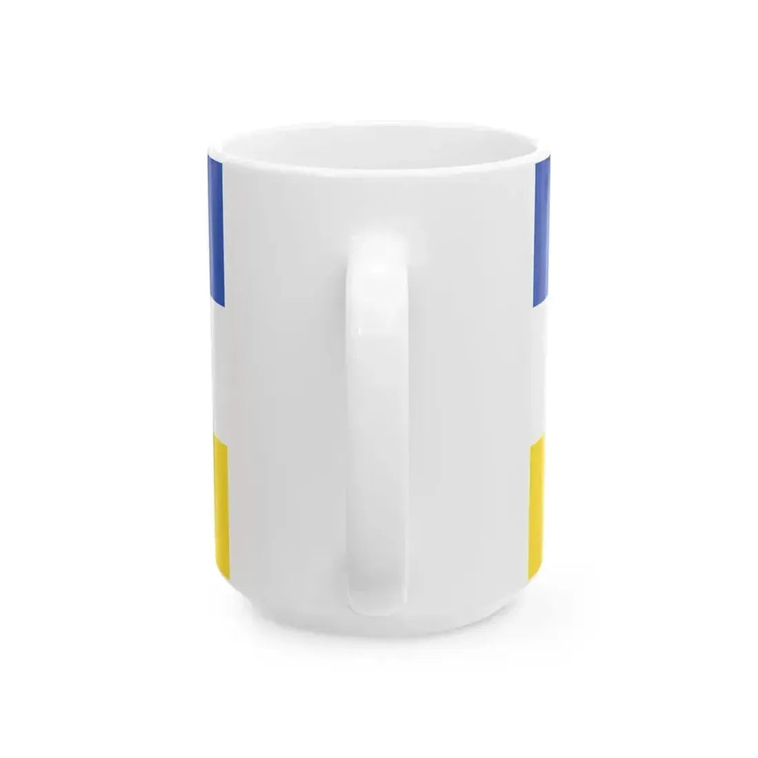 DEU Hamburg-Wilhelmsburg Flag (Germany) White Coffee Mug - Go Mug Yourself