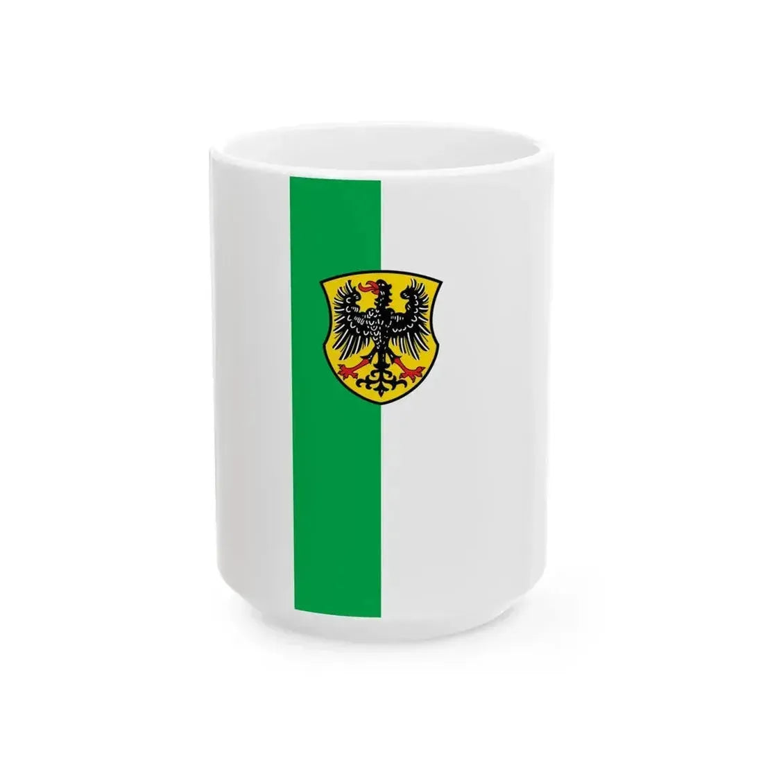DEU Harburg Schwaben Banner COA (Germany) White Coffee Mug 15oz - Go Mug Yourself