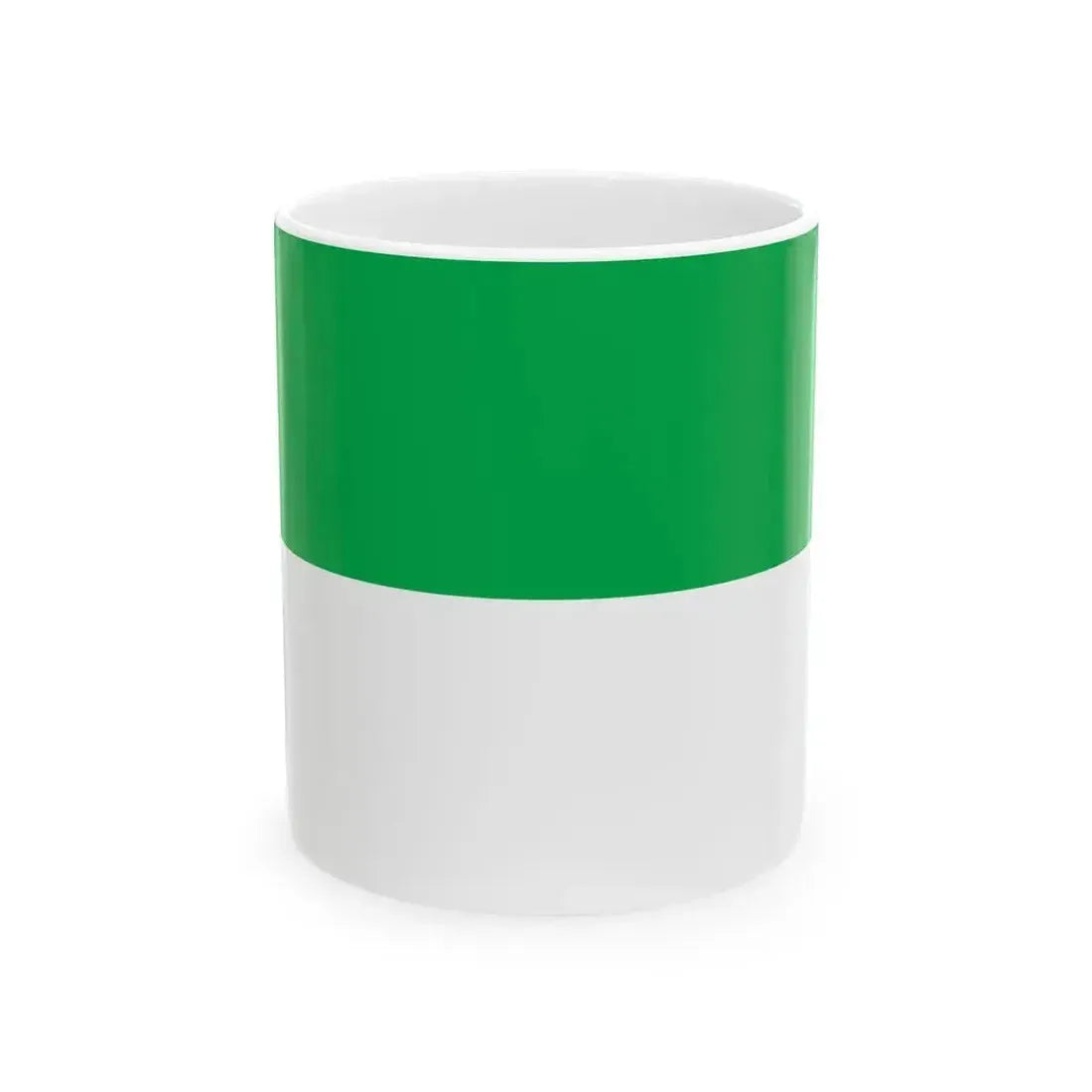 DEU Harburg Schwaben Flagge (Germany) White Coffee Mug 11oz - Go Mug Yourself