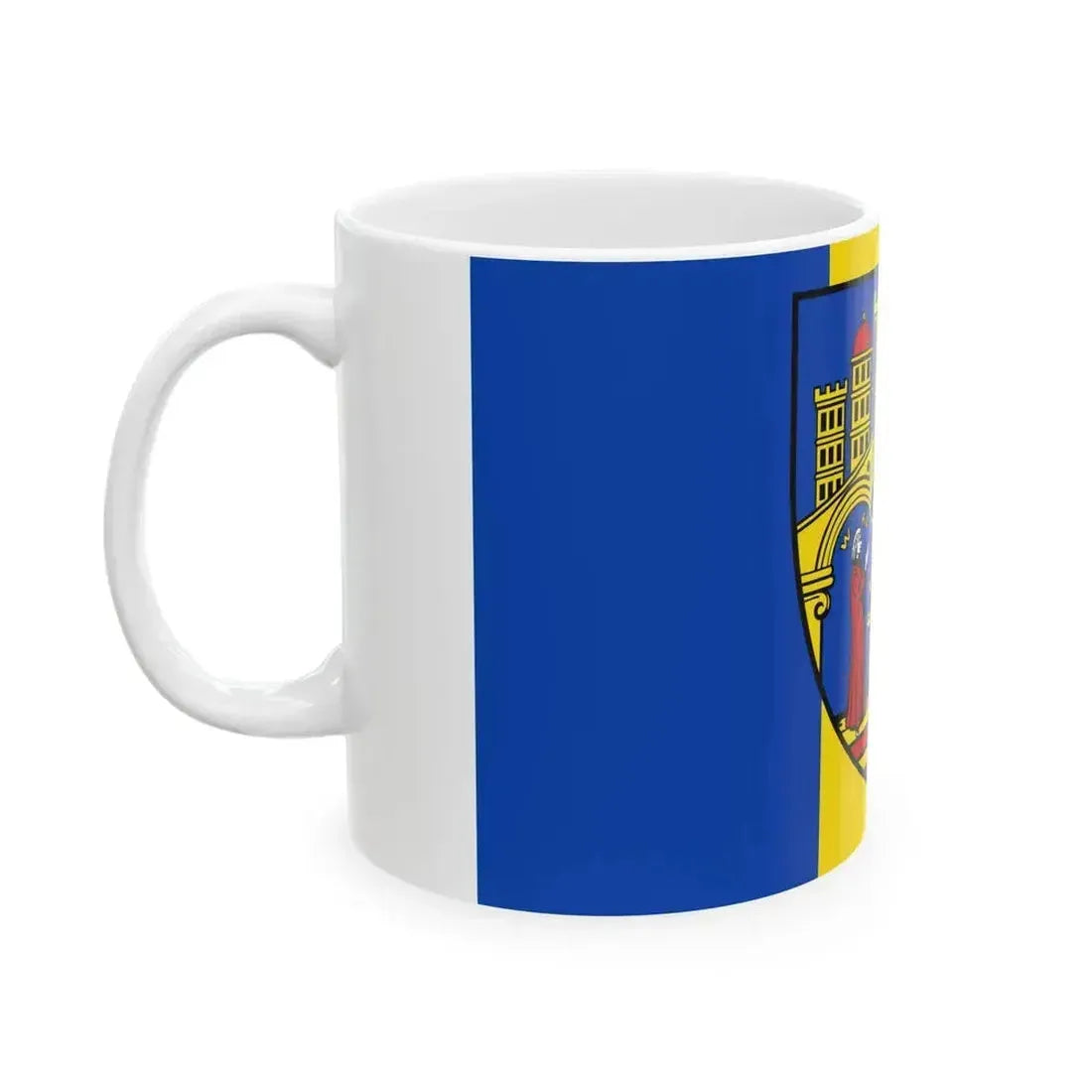 DEU Herborn Flag (Germany) White Coffee Mug - Go Mug Yourself