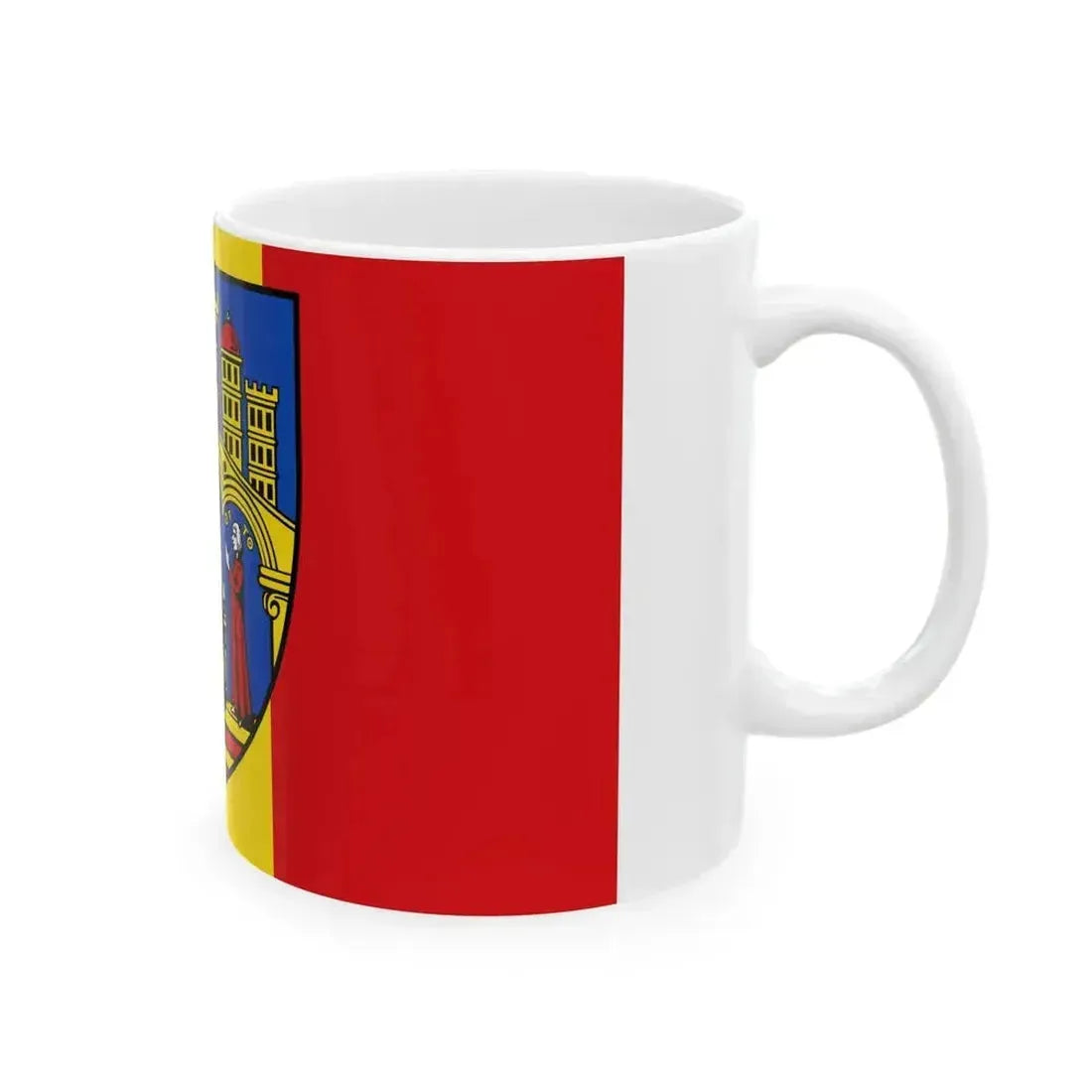 DEU Herborn Flag (Germany) White Coffee Mug - Go Mug Yourself