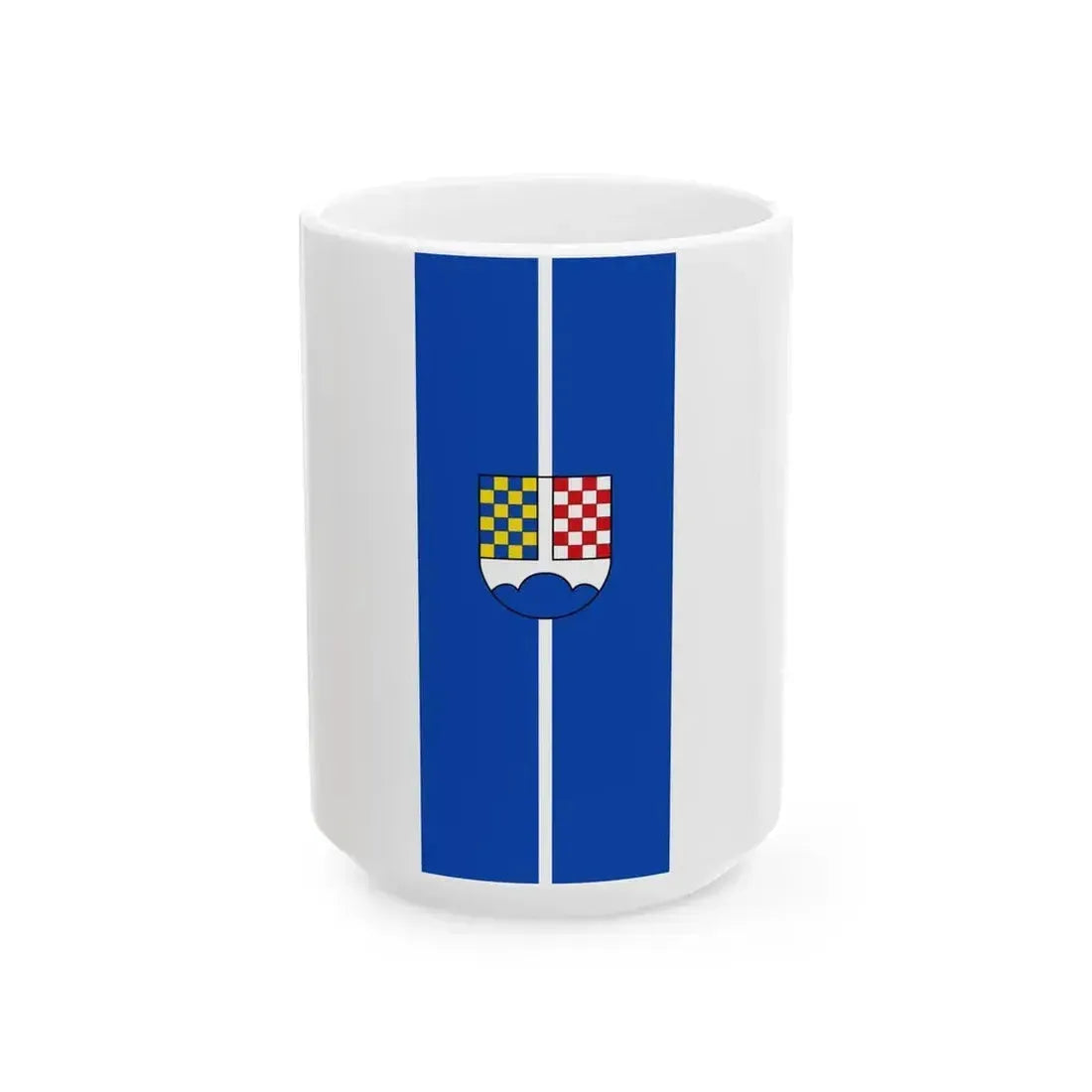 DEU Herrstein Banner (Germany) White Coffee Mug 15oz - Go Mug Yourself