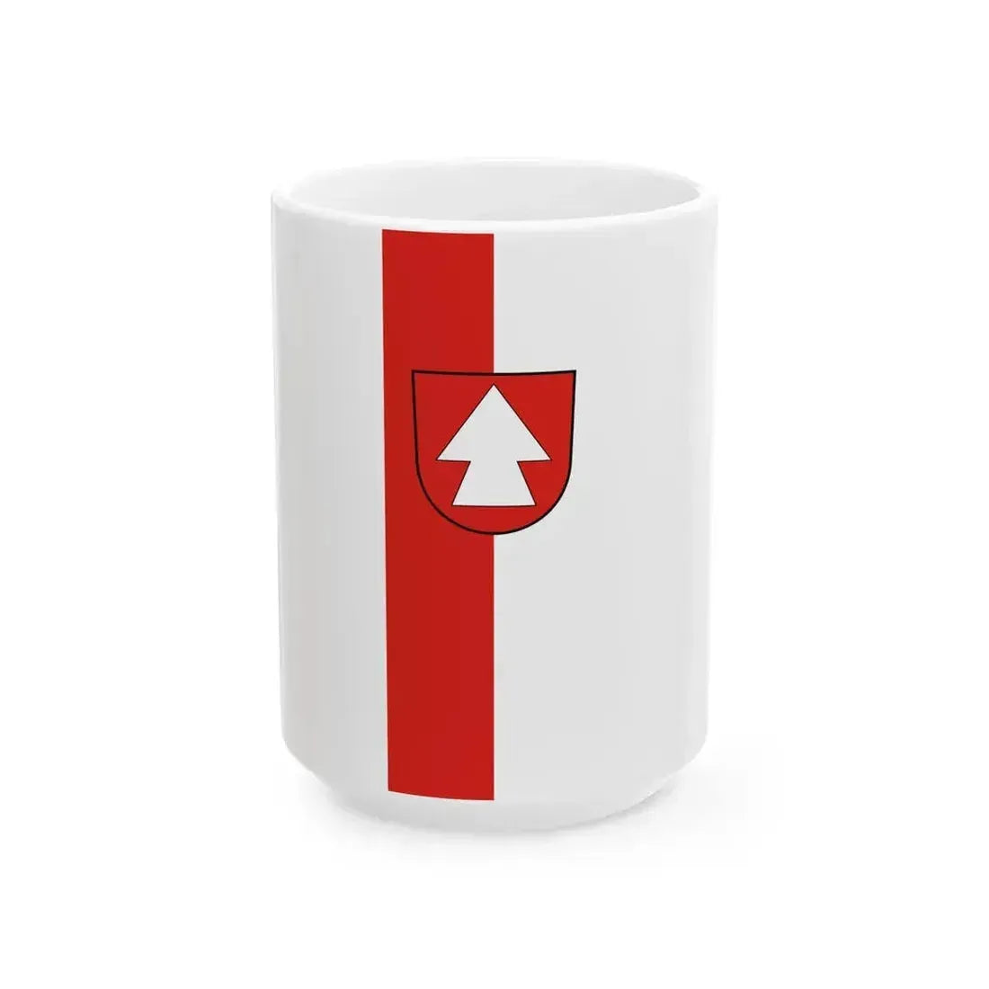 DEU Hirrlingen Banner (Germany) White Coffee Mug 15oz - Go Mug Yourself