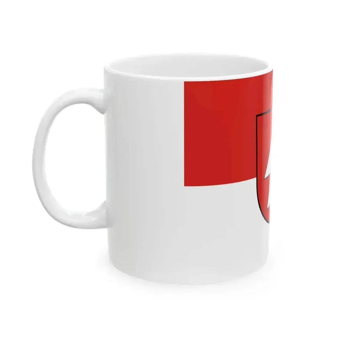 DEU Hirrlingen Flag (Germany) White Coffee Mug - Go Mug Yourself