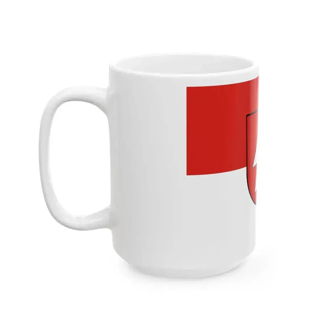 DEU Hirrlingen Flag (Germany) White Coffee Mug - Go Mug Yourself