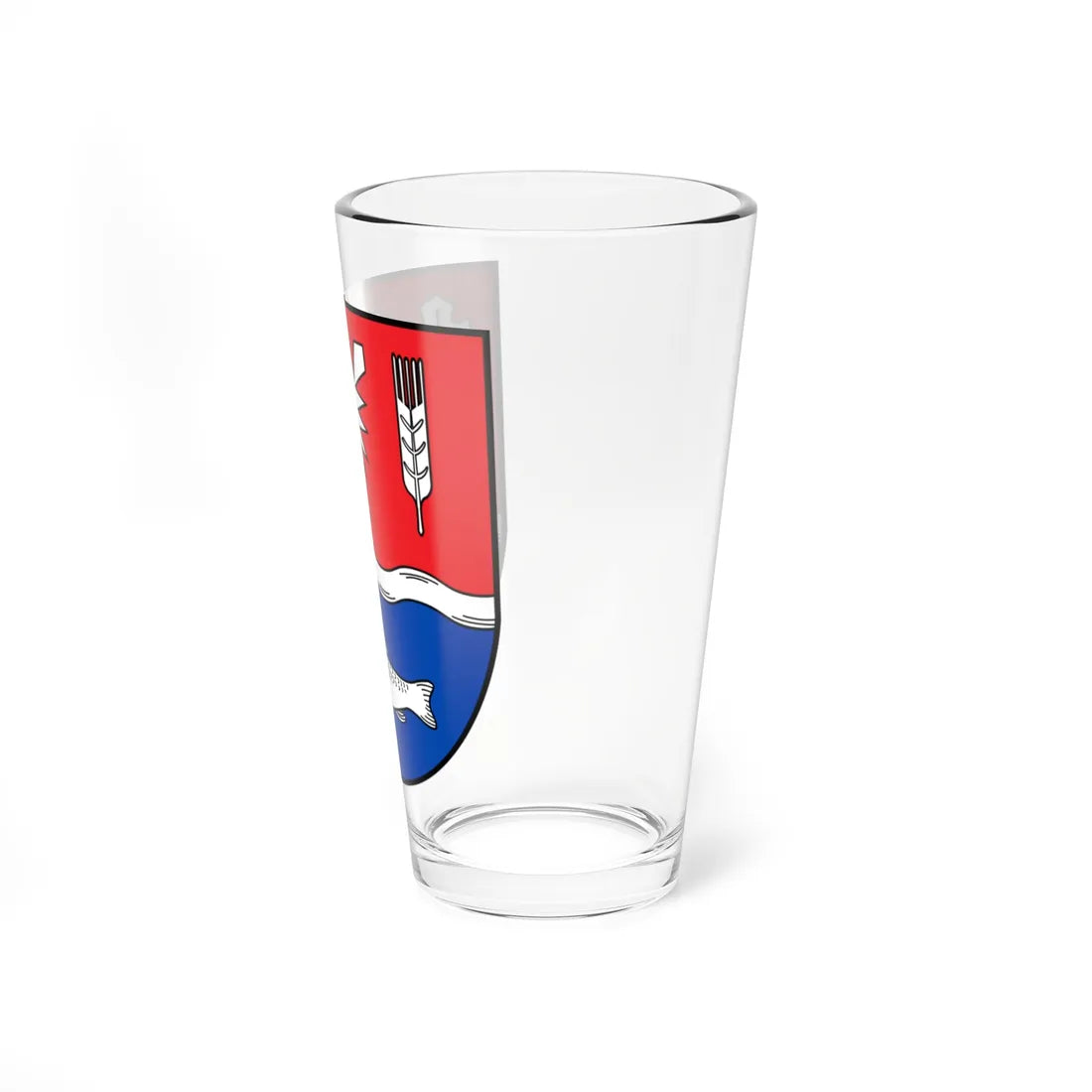 DEU Kreis Plön COA (Germany) (Coat of Arms) Pint Glass 16oz - Go Mug Yourself