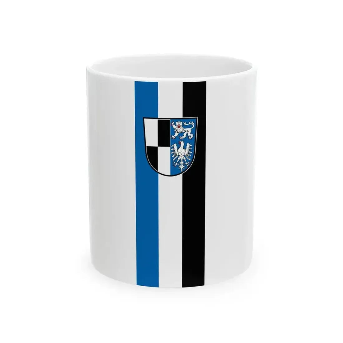 DEU Kulmbach Banner COA (Germany) White Coffee Mug 11oz - Go Mug Yourself