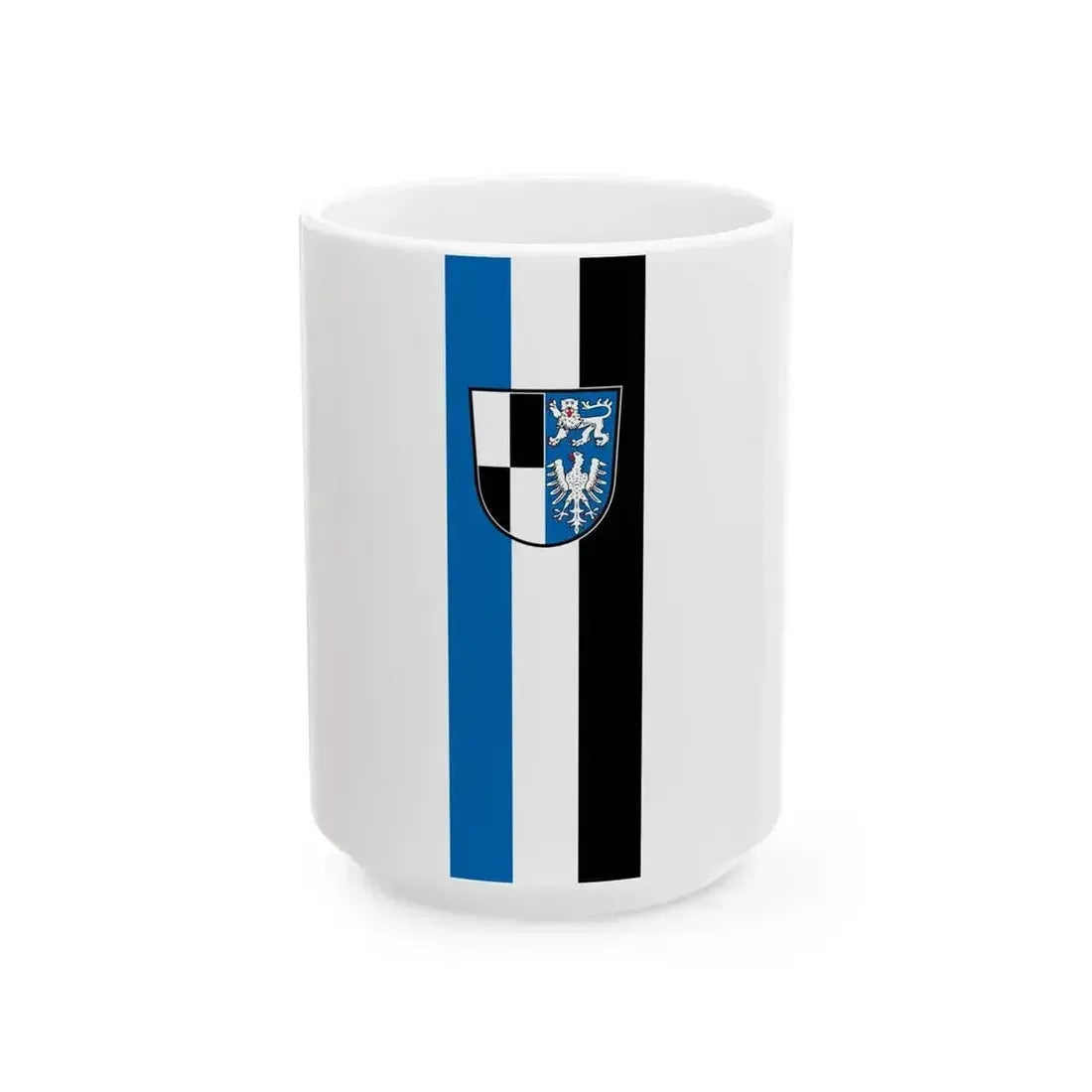 DEU Kulmbach Banner COA (Germany) White Coffee Mug 15oz - Go Mug Yourself