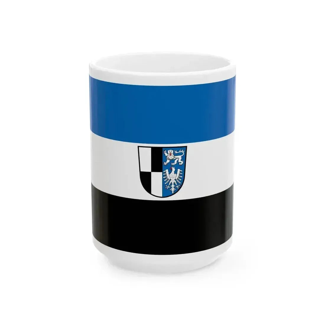 DEU Kulmbach Flag (Germany) White Coffee Mug 15oz - Go Mug Yourself