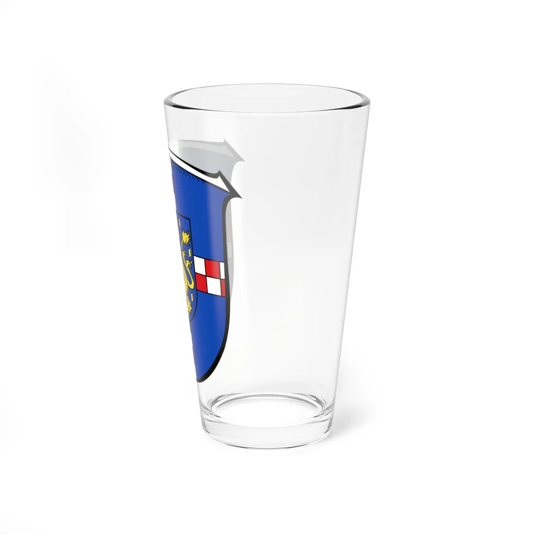 DEU Landkreis Limburg-Weilburg COA (Germany) (Coat of Arms) Pint Glass 16oz - Go Mug Yourself