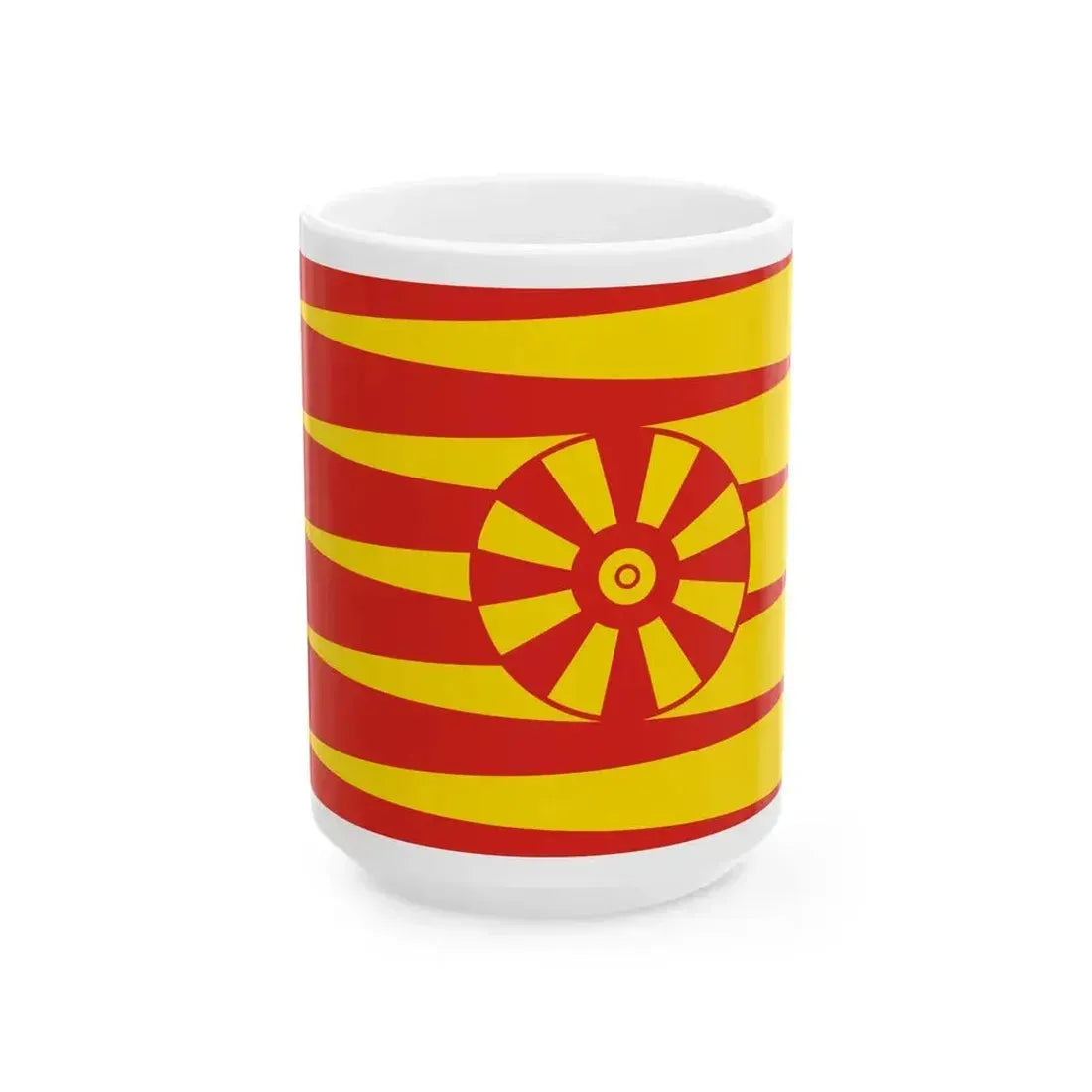 DEU Markdorf Flag (Germany) White Coffee Mug 15oz - Go Mug Yourself