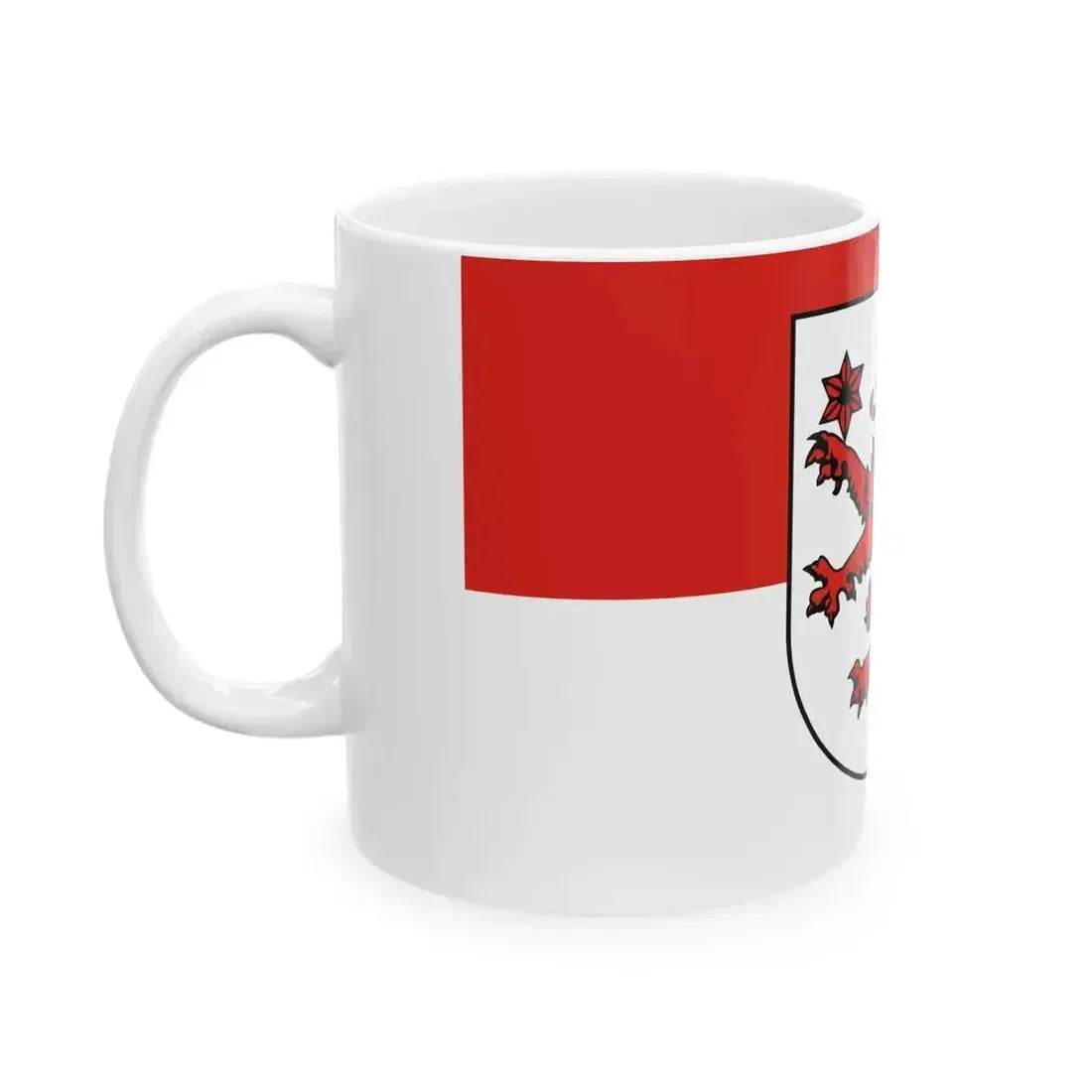 DEU Munderkingen Flag (Germany) White Coffee Mug - Go Mug Yourself