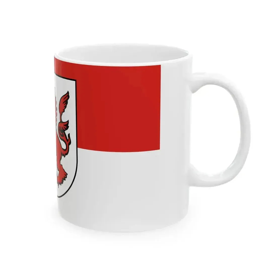 DEU Munderkingen Flag (Germany) White Coffee Mug - Go Mug Yourself