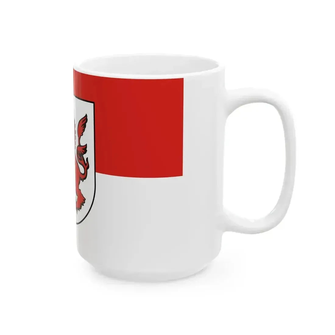 DEU Munderkingen Flag (Germany) White Coffee Mug - Go Mug Yourself