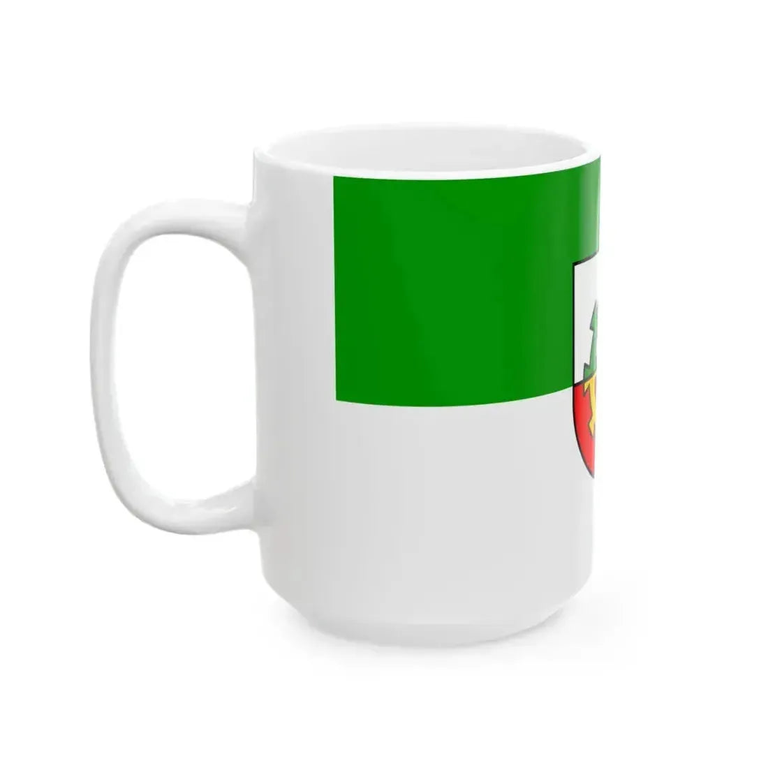 DEU Ostfildern Flag (Germany) White Coffee Mug - Go Mug Yourself